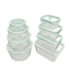 Glass Lid Vacuum Sealed Food Storage Containers