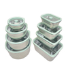 Glass Lid Stainless Food Storage Containers​