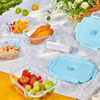 Detachable Ear Buckle Glass Vacuum Sealed Food Storage Containers