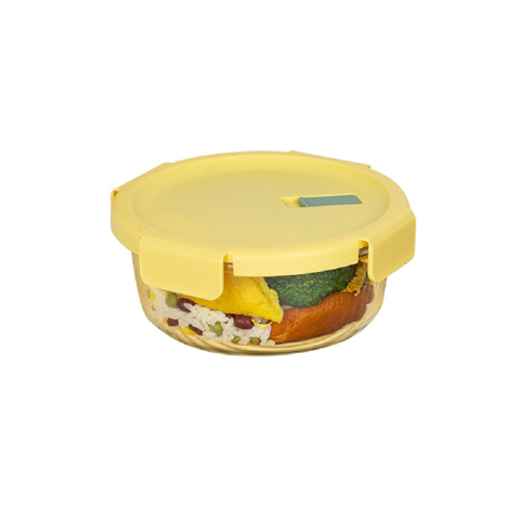 Silicone Air Valve Glass Food Storage Containers​