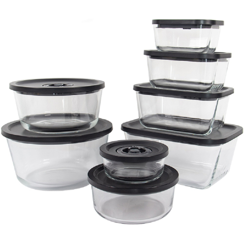 ZK Glass Vacuum Sealed Food Storage Containers