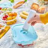 Detachable Ear Buckle Glass Vacuum Sealed Food Storage Containers