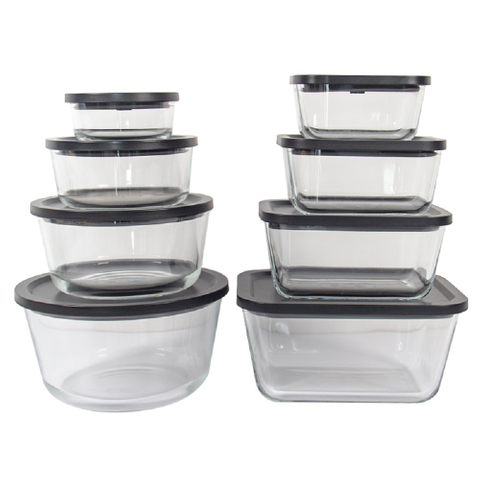 ZK Glass Vacuum Sealed Food Storage Containers