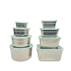 Glass Lid Stainless Food Storage Containers​