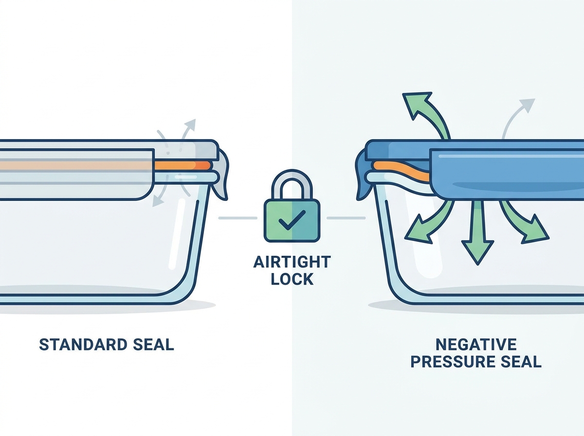 Glass Seal Containers